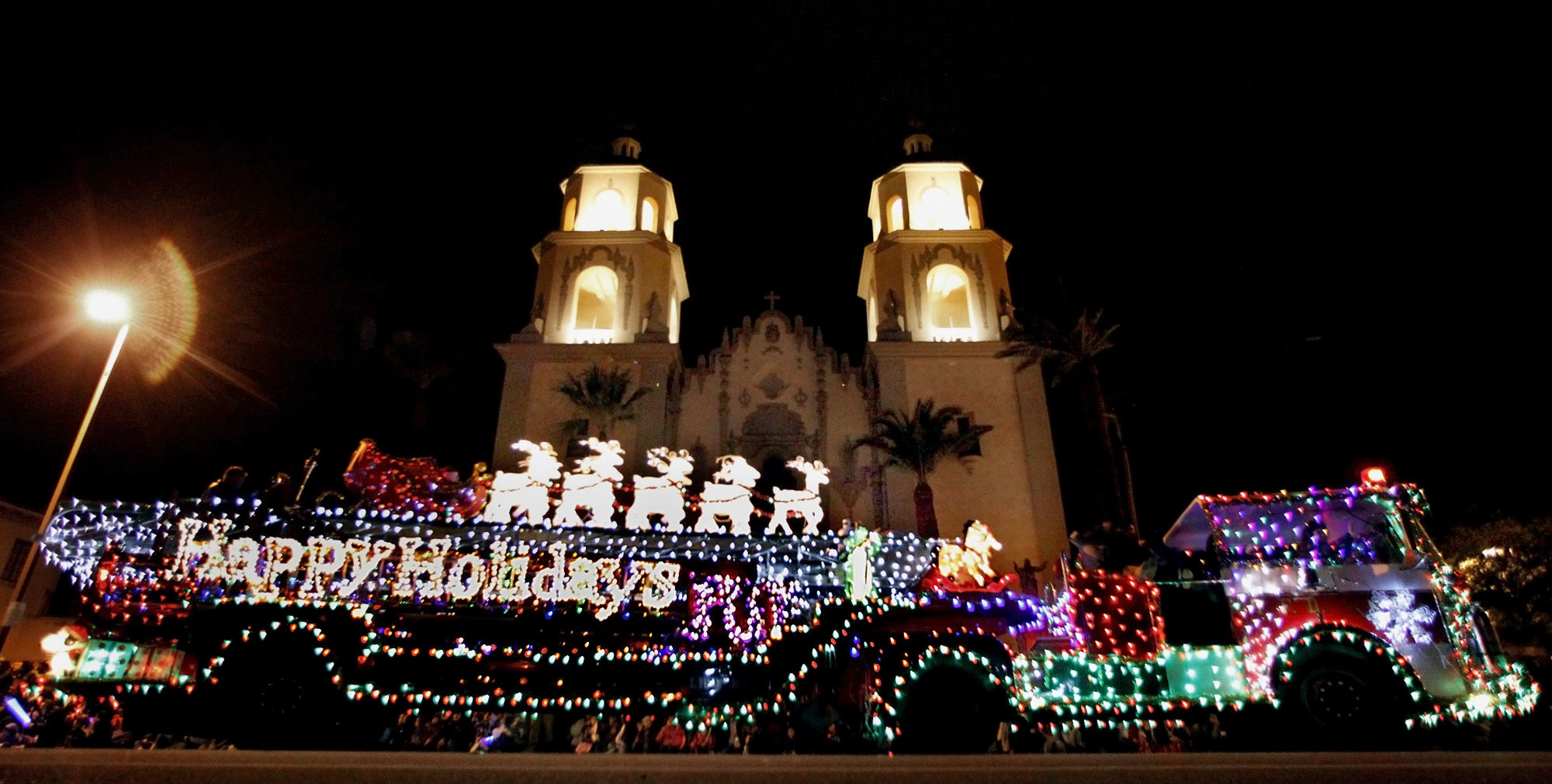 Downtown holiday parade